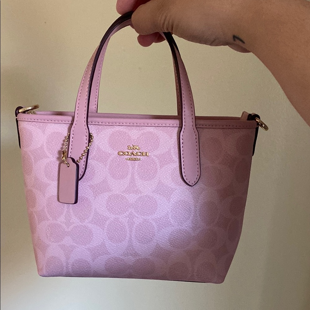 Coach Powder Pink Mini City Bag